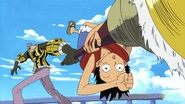 I Won’t Die! Fierce Battle, Luffy vs. Krieg!