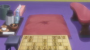 Taiko Meijin’s Shogi Board (Opening Move) (1)